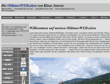 Tablet Screenshot of oldtimerwebseiten.com